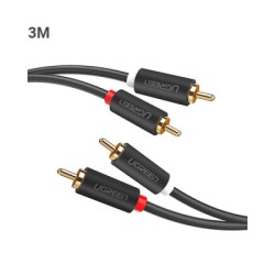 UGREEN AV104 (10519) 2x RCA to 2x RCA Cable - 3M