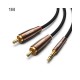 Ugreen AV170 (80845) 3.5mm to 2x RCA Aux Cable - 1M