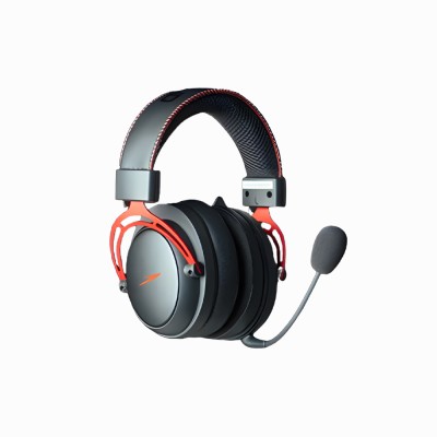 Ascend Air 7.1 channel Ultra lightweight Gaming Black Red Headphone