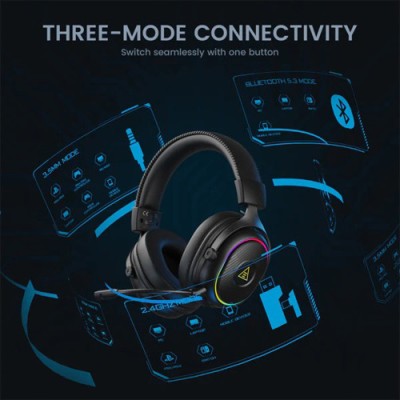EKSA Mako BT 2.4 GHz Wireless Gaming Headset