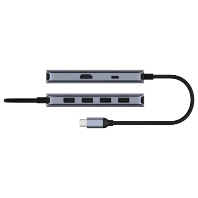 Cudy UH500 Multifunctional 6-In-1 Type-C Hub
