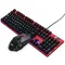 Pc Power Flare Combo Red & Black (Blue Switch)
