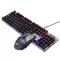 Pc Power Flare Combo Black & Silver (Red Switch)