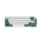 PC Power K68 TRI-MODE RGB Mechanical Keyboard (Keycap White, Green, Cyan)