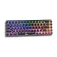 Pc Power Punk Mini Tri-mode Rgb Mechanical Keyboard (Blue Switch)