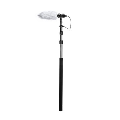 BOYA BY-PB25 Carbon Fiber Boom Pole with Internal XLR Cable