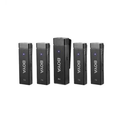 BOYA BY-W4 Ultracompact 2.4GHz Wireless Microphone System
