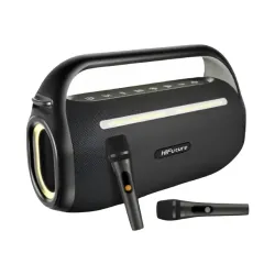 HiFuture MusicBox 100 Wireless Bluetooth Speaker with Dual Wireless Microphone
