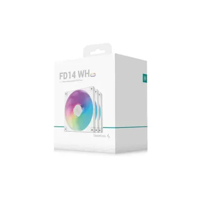 Deepcool FD14 ARGB WH (3 in 1) 140mm Cooling Fan