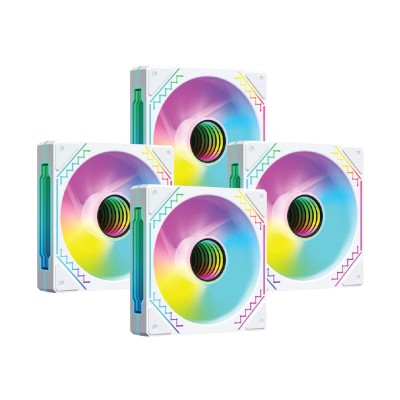Pc Power Irish Infinity Wh 4 in 1 Argb Fan F40