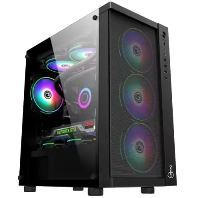 Carbono CG02XZM M-ATX Mid Tower Gaming Casing