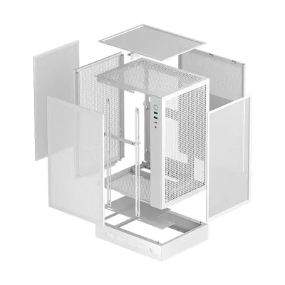 Deepcool CH170 WH Digital Mini Tower Black Mini-ITX Gaming Desktop Casing