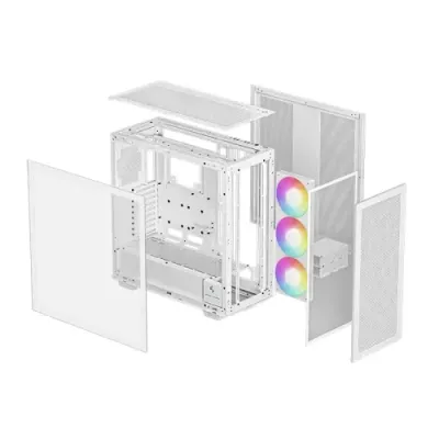 DeepCool MORPHEUS WH High Airflow ATX Gaming Casing