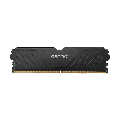 Oscoo Warrior E500 16GB DDR5 5200MHz Black Heatsink Desktop RAM Oscoo Warrior E500 16GB DDR5 5200MHz Black Heatsink Desktop RAM