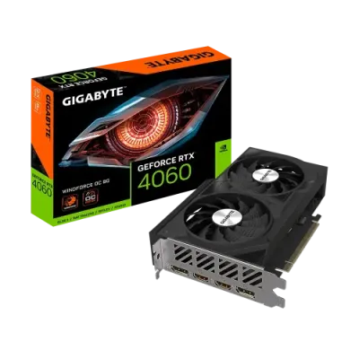 GIGABYTE GeForce RTX 4060 WINDFORCE OC 8G GDDR6 Graphics Card
