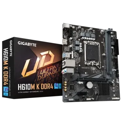 GIGABYTE H610M K DDR5 Micro ATX Motherboard