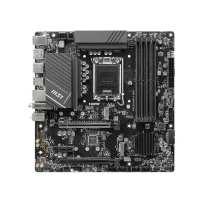 MSI PRO B760M-A WIFI mATX Motherboard