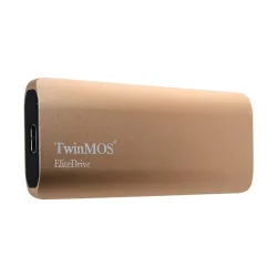 Twinmos EliteDrive 1TB USB 3.2 Gen 2 Type-C Rose Gold Portable External SSD Twinmos EliteDrive 1TB USB 3.2 Gen 2 Type-C Rose Gold Portable External SSD