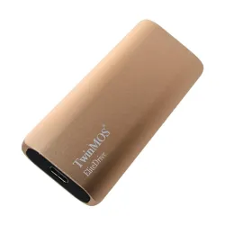 Twinmos EliteDrive 1TB USB 3.2 Gen 2 Type-C Rose Gold Portable External SSD Twinmos EliteDrive 1TB USB 3.2 Gen 2 Type-C Rose Gold Portable External SSD