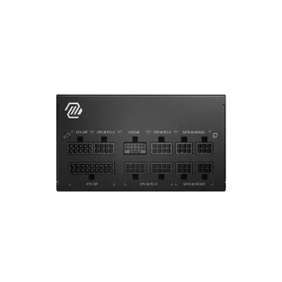 MSI MAG A850GL PCIE5 850W 80 Plus Gold Full Modular Power Supply