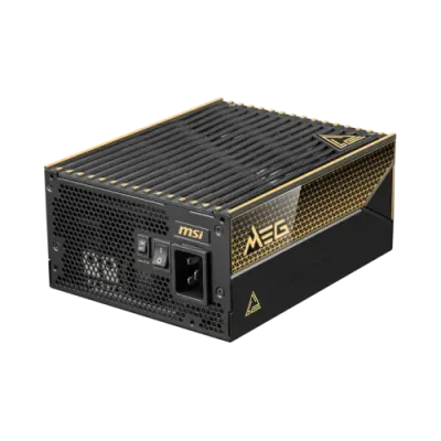 MSI MEG Ai1600T PCIE5 1600W 80 Plus Titanium Fully Modular Power Supply