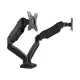 Kaloc KLC V28 17- 26" Double ARM Monitor/TV Desktop Mount Stand With Cable Management System
