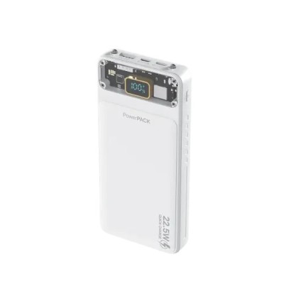 Fantech T1 10000mAh Mini 22.5W Fast Charging Transparent Display Power Bank