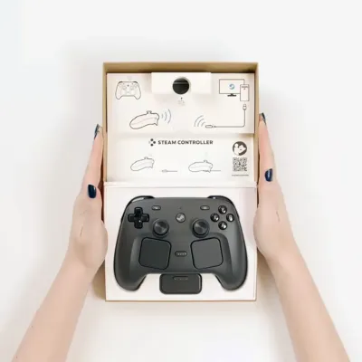 Steam Controller – Wireless Gaming Controller for PC & Steam