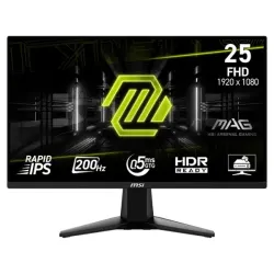 MSI MAG 255F E20 24.5" 200Hz 0.5ms Rapid IPS FHD Gaming Monitor