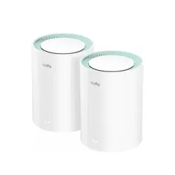 Cudy M1500 AX1500 Dual Band Wi-Fi 6 Mesh Router (2 Pack)